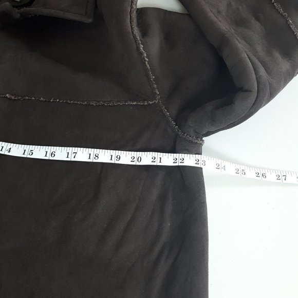 Kodiak Dark Brown Faux Shearling Coat - Picture 5 of 15